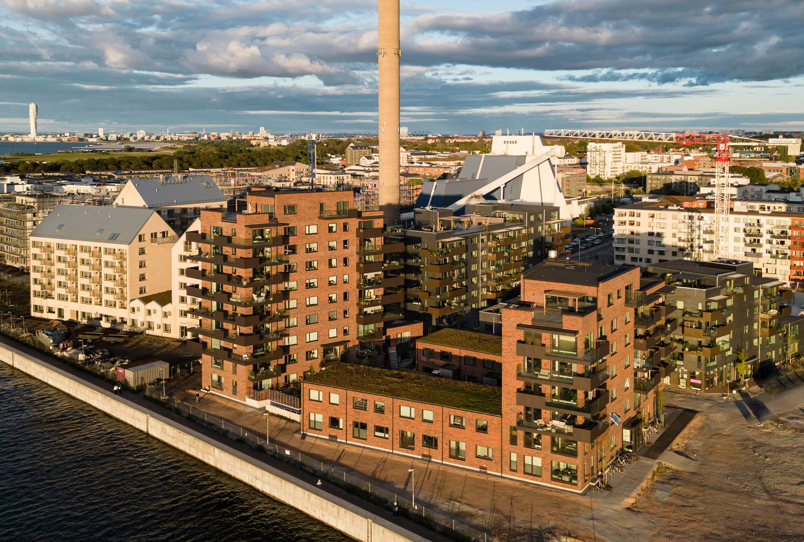 overblik over Kajakkanten boligomrÃ¥det